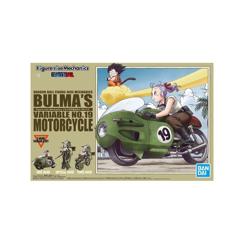 DB FRM Bulma’s Variable No.19 Motorcycle Figure-rise Mechanics