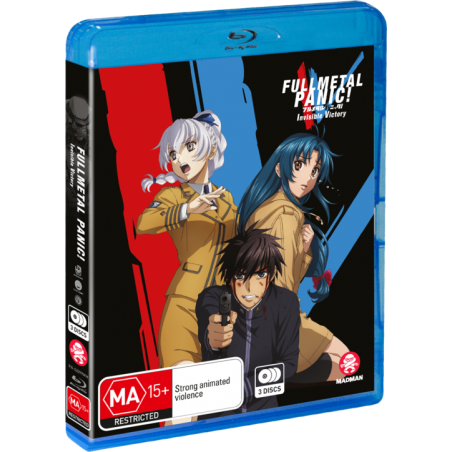 Full Metal Panic Invisible Victory Blu Ray Complete Series