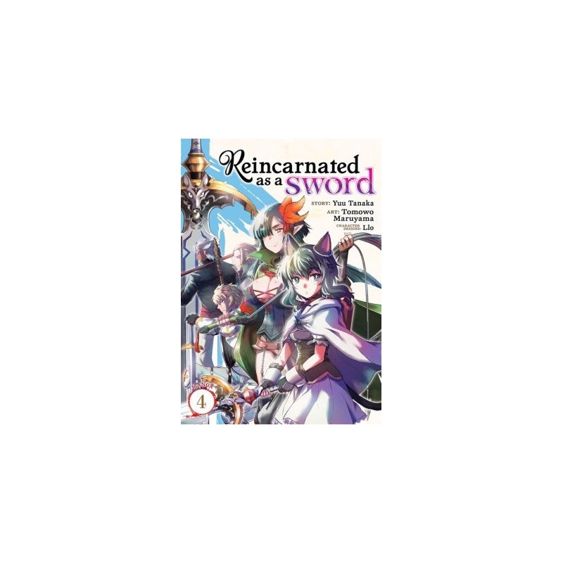 Reincarnated as a Sword Manga V04