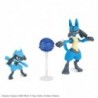 PokePla K044 Riolu & Lucario Pokemon Plastic Model Kit
