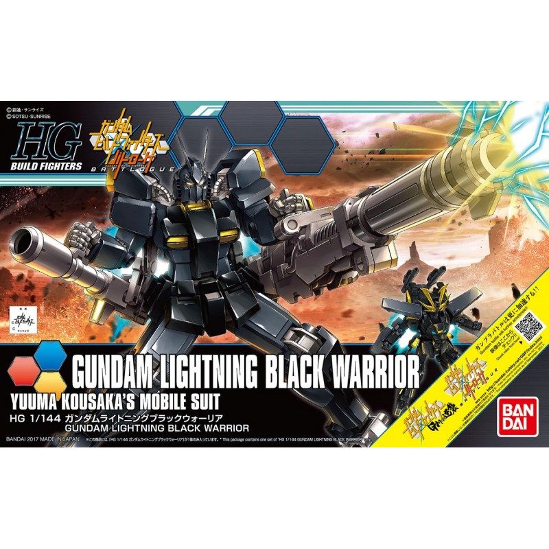 1/144 HG GBF K061 Gundam Lightning Black Warrior PF-73-3BL