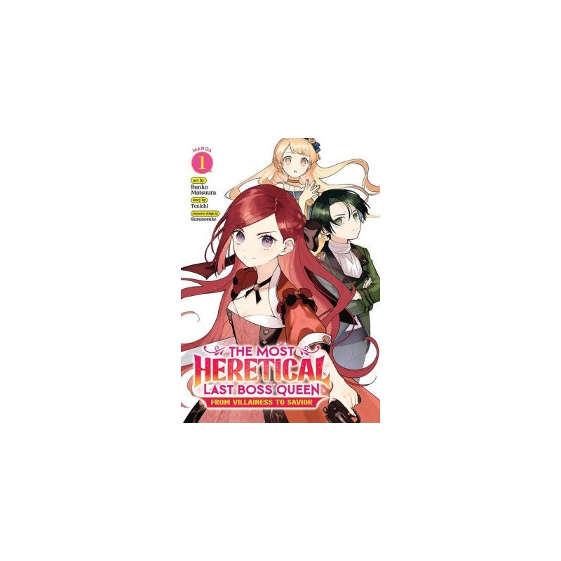 Most Heretical Last Boss Queen From Villainess to Savior Manga V01