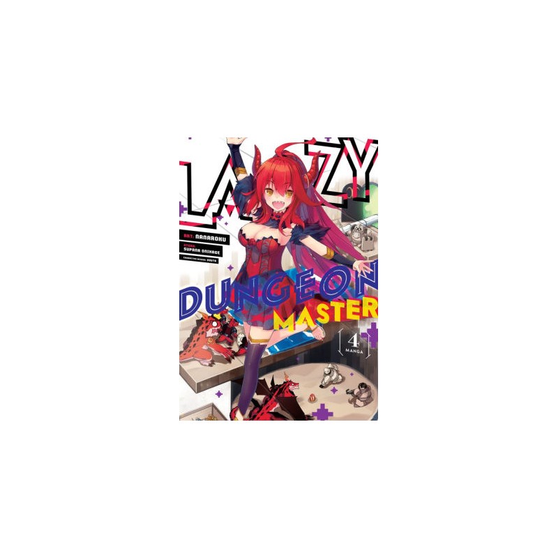 Lazy Dungeon Master Manga V04
