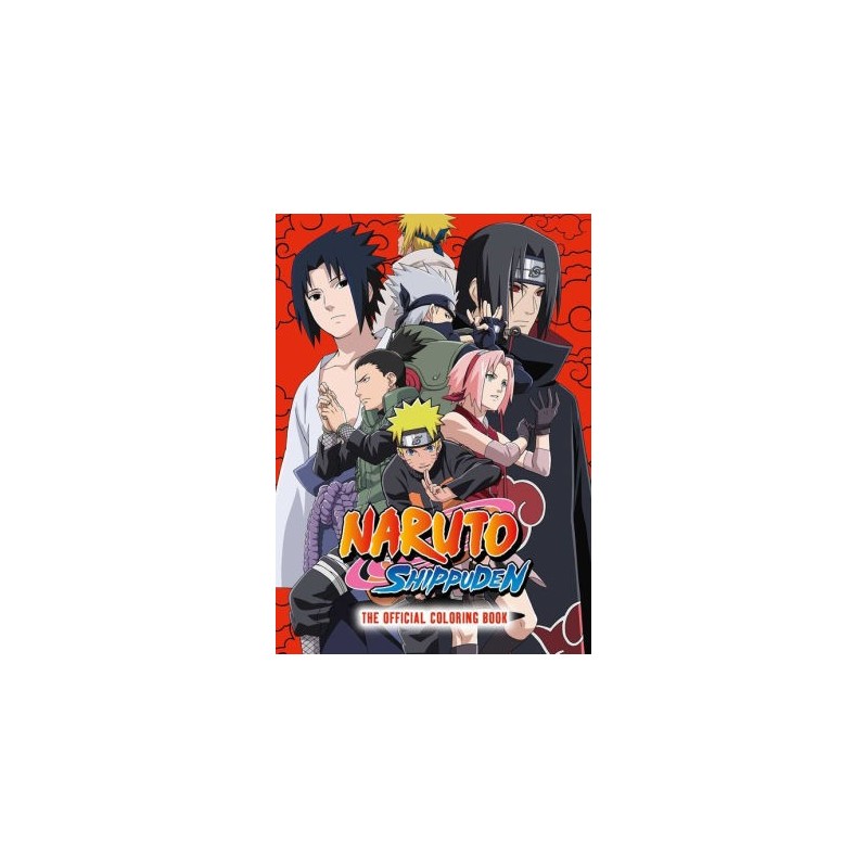 Naruto Shippuden Official Coloring Book