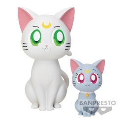 Sailor Moon Sofvimates Artemis & Diana Cosmos Movie Figure