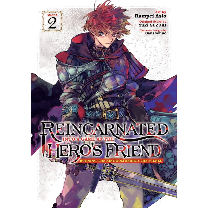 Reincarnated Into a Game as the Hero's Friend Manga V02 Running the Kingdom Behind the Scenes