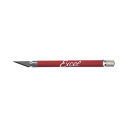 Excel K18 Grip-On Knife with Safety Cap (Red)