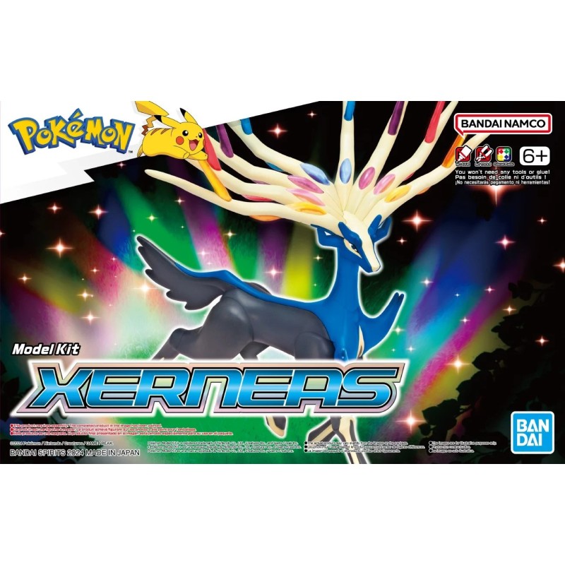 Pokepla K033 Xerneas Pokemon Plastic Model Kit