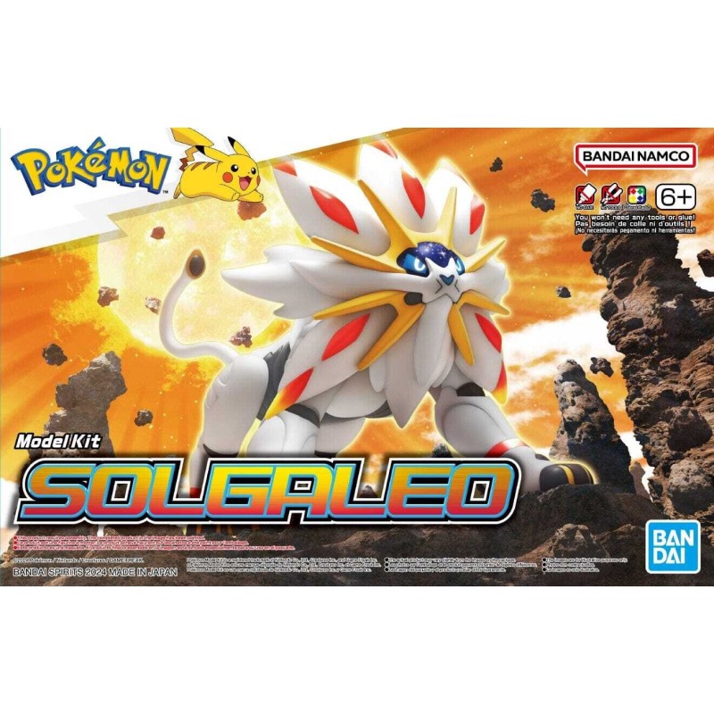 Pokepla K039 Solgaleo Pokemon Plastic Model Kit