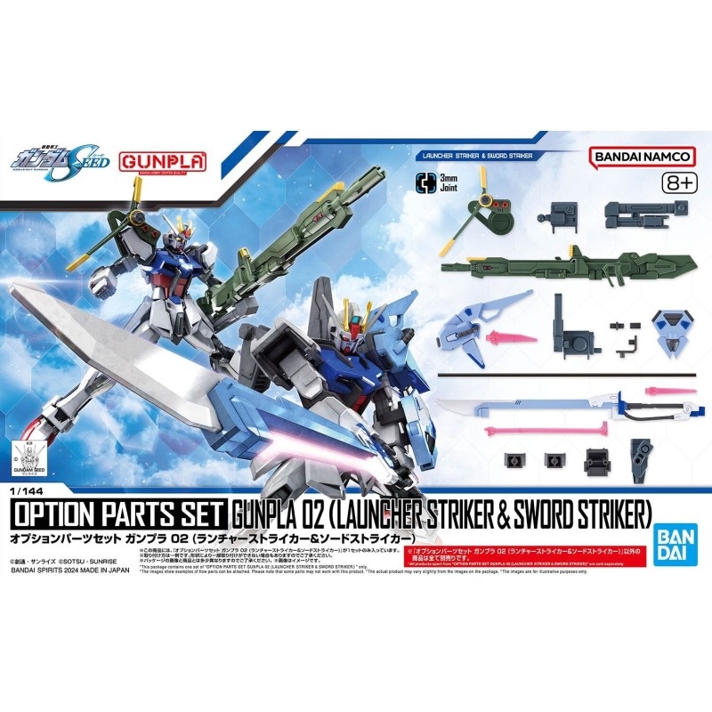 Gunpla OPS K02 Launcher Striker & Sword Striker 1/144 Option Parts Set
