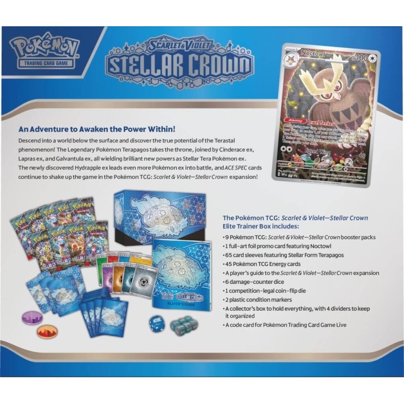 Pokemon Stellar Crown Elite Trainer Box