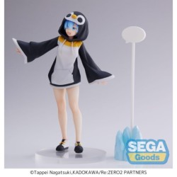 Re:Zero Luminasta Rem Penguin Cosplay Figure