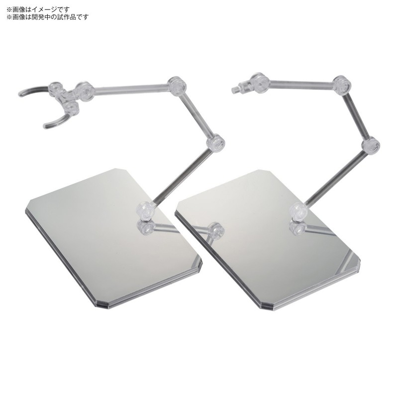 Action Base 6 Clear with Mirror Stickers Set