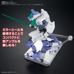 Action Base 6 Clear with Mirror Stickers Set