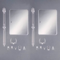 Action Base 7 Clear with Mirror Stickers Set