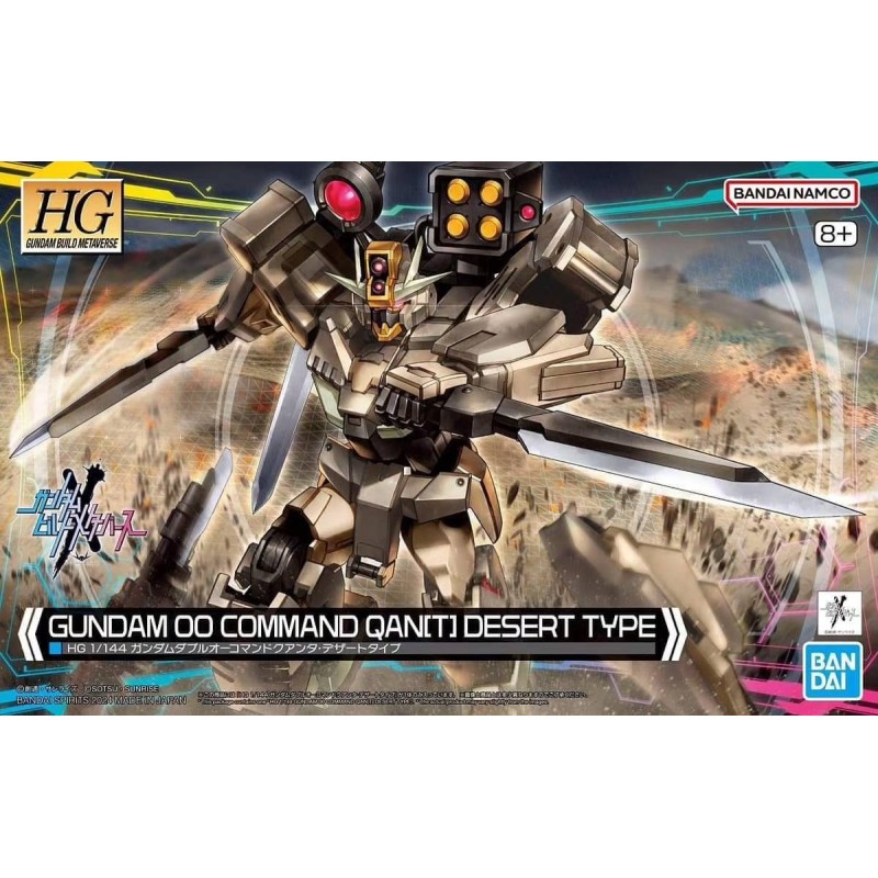 1/144 HG GBM K10 Gundam 00 Command Qan[T] Desert Type