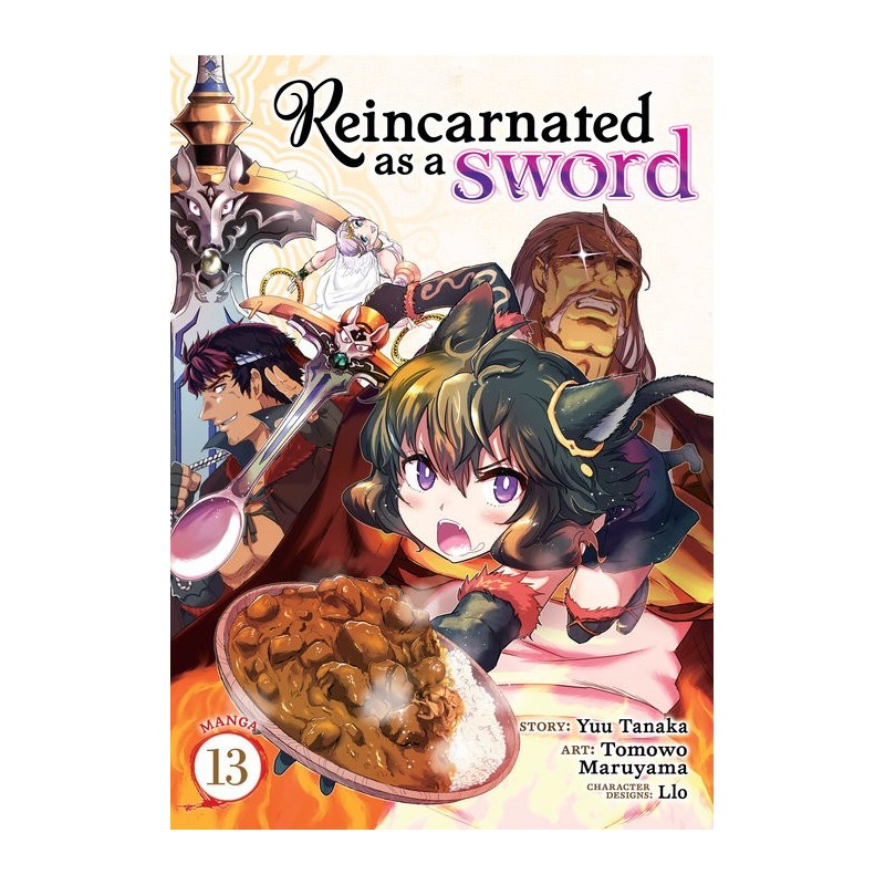 Reincarnated as a Sword Manga V13