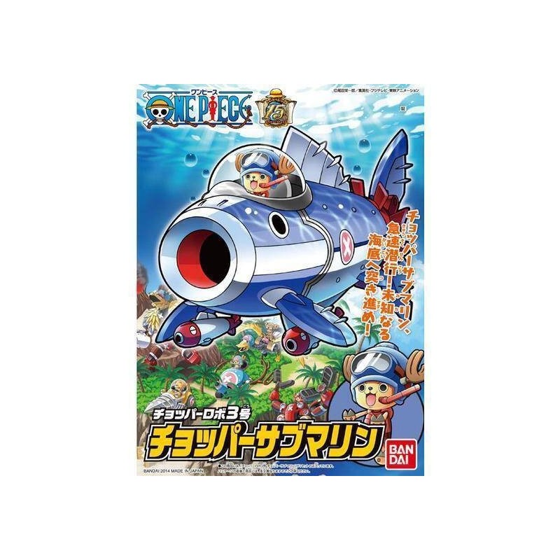 One Piece CR3 Chopper Submarine Chopper Robot Plastic Model Kit