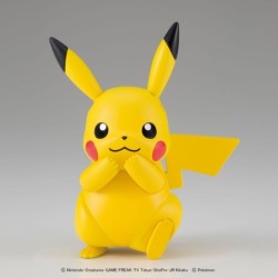 PokePla K041 Pikachu Pokemon Plastic Model Kit