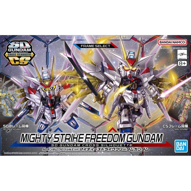 SDGCS K21 Mighty Strike Freedom Gundam Cross Silhouette ZGMF/A-262PD-P