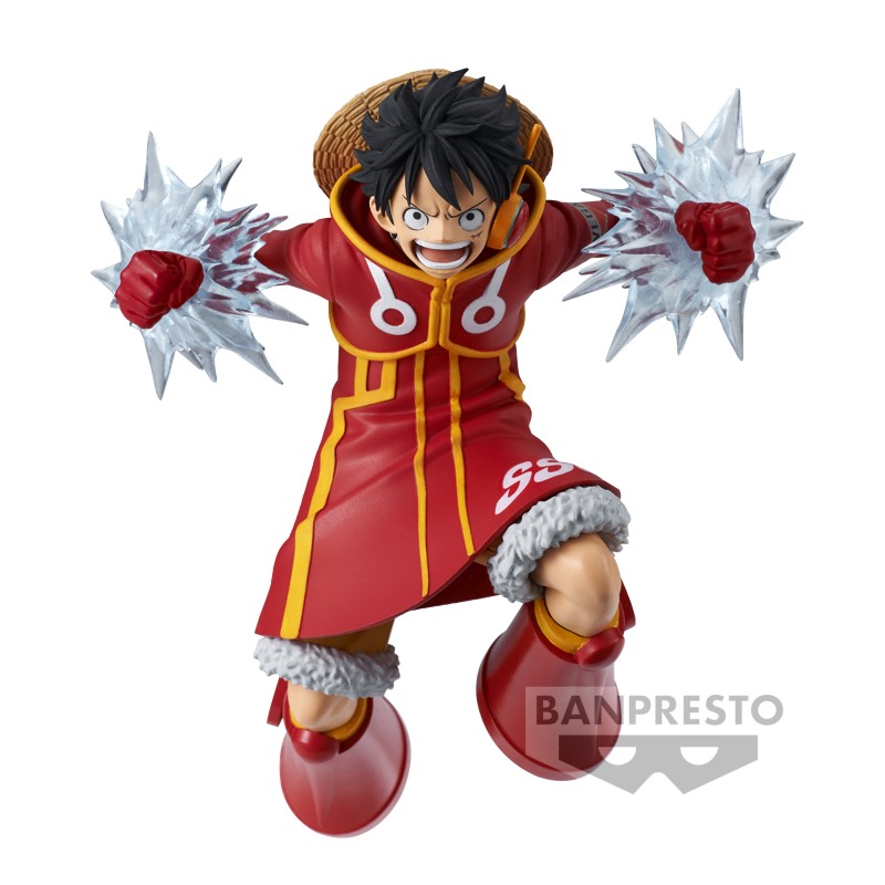 One Piece BRC Monkey D Luffy Egghead Island Ver. Battle Record Collection Figure