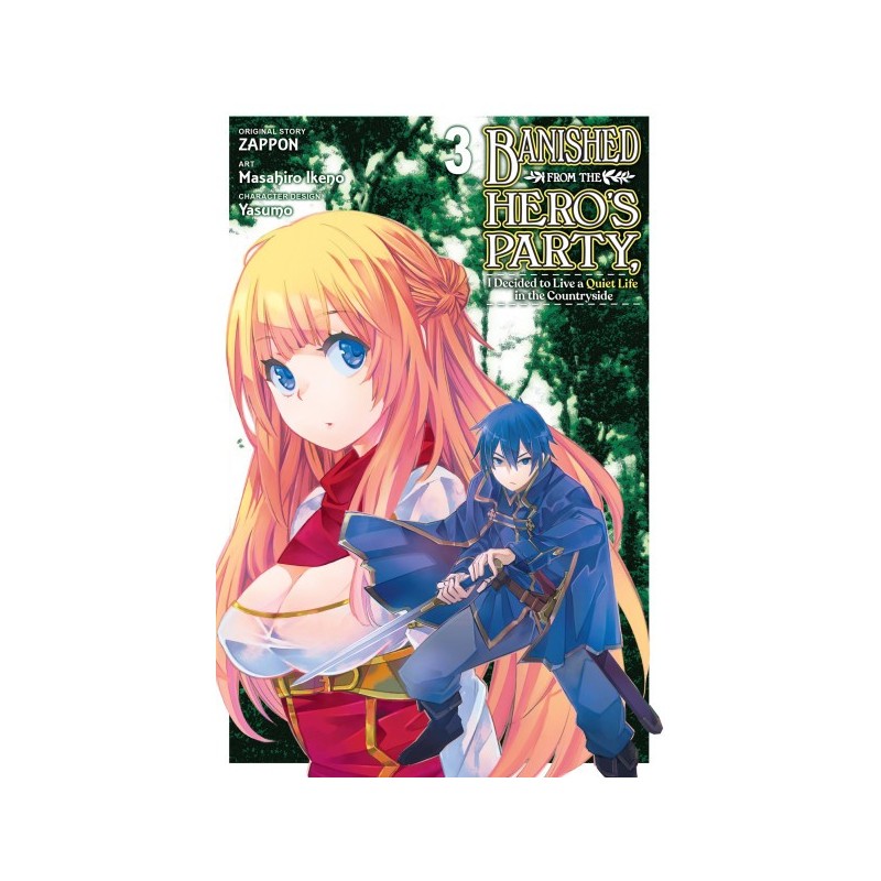 Banished from the Hero's Party Manga V03 I Decided to Live a Quiet Life in the Countryside