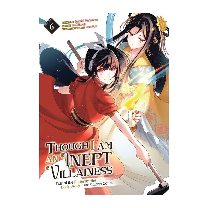 Though I Am an Inept Villainess Tale of the Butterfly-Rat Body Swap in the Maiden Court Manga V06