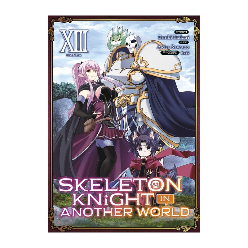 Skeleton Knight in Another World Manga V13