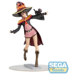 Konosuba Luminasta Megumin with Chomusuke Figure