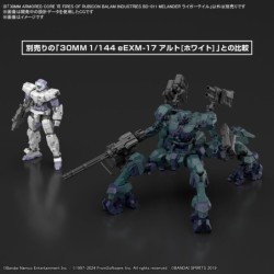 Armored Core 30MM Liger Tail Balam Industries BD-011 Melander Plastic Model Kit