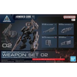 Armored Core 30MM Weapon Set 02 Option Parts Set Plastic Model Kit