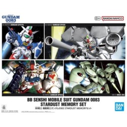 BB Senshi Gundam 0083 Stardust Memory Set
