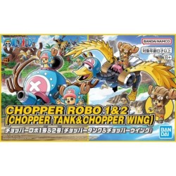 One Piece CR1&CR2 Chopper Tank & Chopper Wing Plastic Model Kit Set