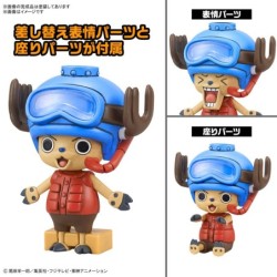 One Piece CR3&CR5 Chopper Submarine & Chopper Crane Plastic Model Kit Set