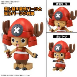 One Piece CR3&CR5 Chopper Submarine & Chopper Crane Plastic Model Kit Set