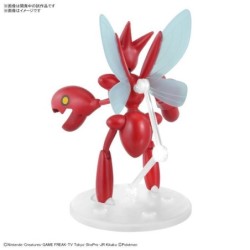 Pokepla K055 Scizor Pokemon Plastic Model Kit
