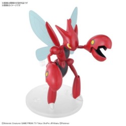 Pokepla K055 Scizor Pokemon Plastic Model Kit