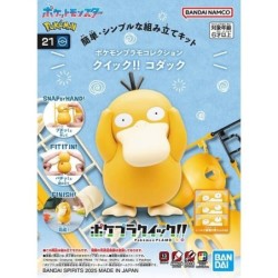 Pokepla Quick!! K21 Psyduck Pokemon Plastic Model Kit