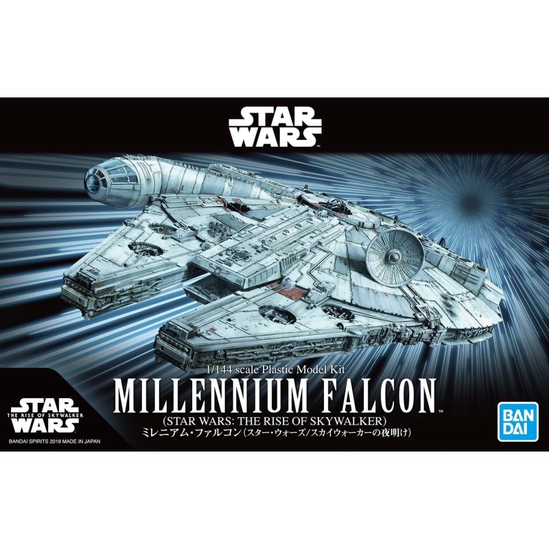 SW9 1/144 Millennium Falcon Star Wars Rise Of Skywalker