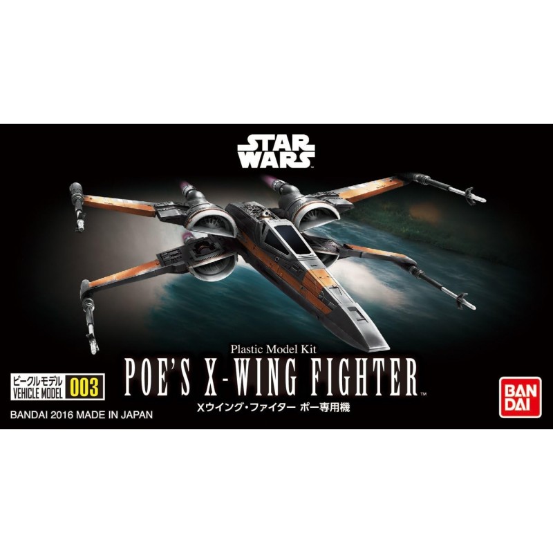 SWVM K003 Poes X-Wing Fighter Star Wars Vehicle Model