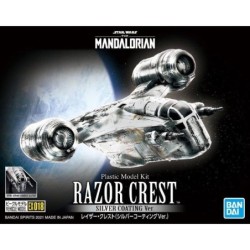 SWVM K018S Razor Crest Silver Coating Star Wars Vehicle Model