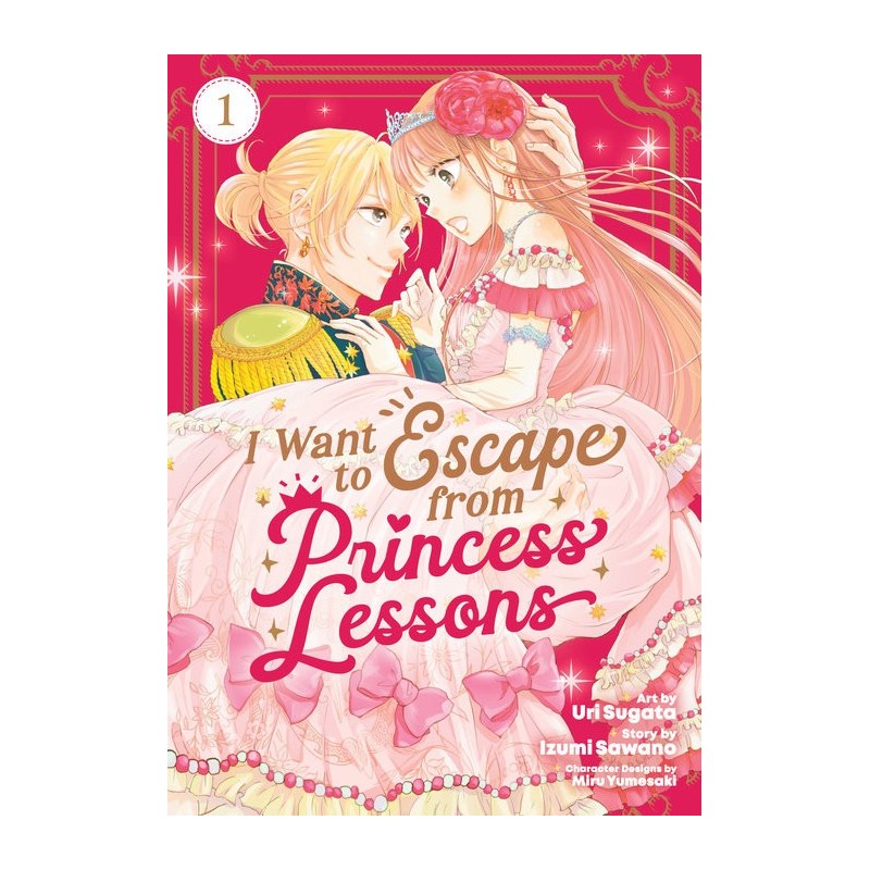 I Want to Escape from Princess Lessons Manga V01