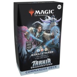 MtG Tarkir Dragonstorm Jeskai Striker Commander Deck