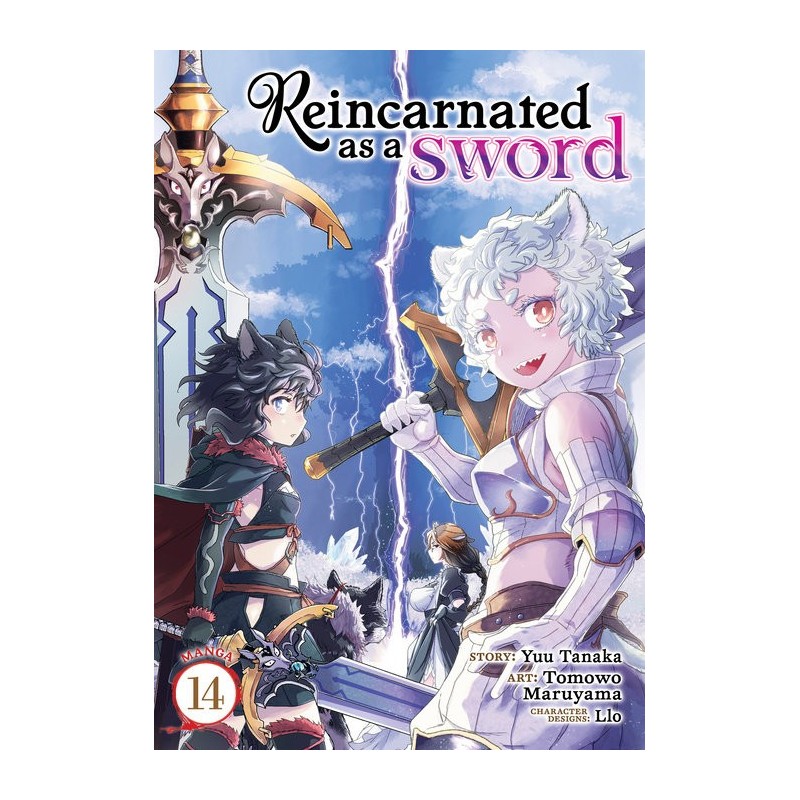 Reincarnated as a Sword Manga V14