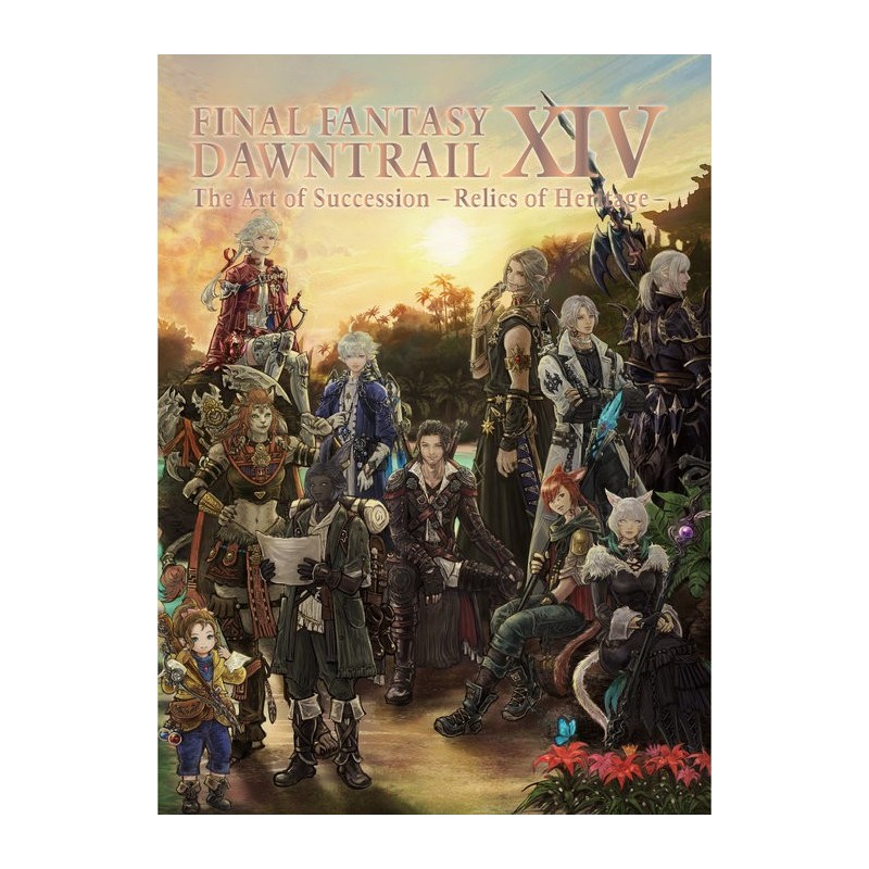 Final Fantasy XIV Dawntrail The Art of Succession Relics of Heritage