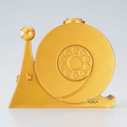 One Piece Sofvimates Golden Den Den Mushi Figure
