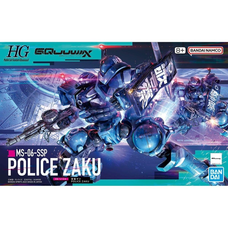 1/144 HG GQuX K02 Police Zaku