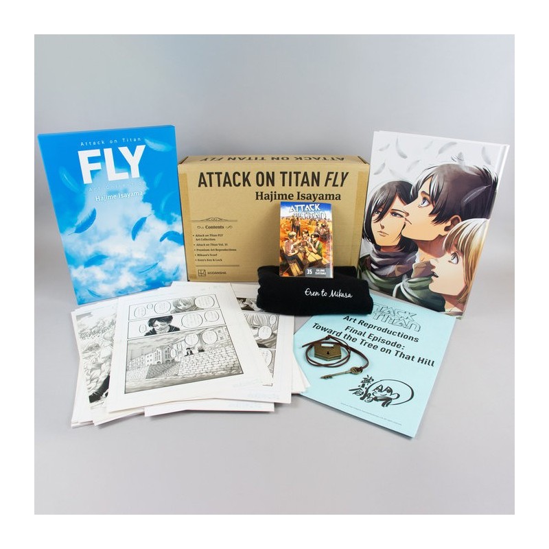 Attack on Titan V35 Fly Collector's Box Set