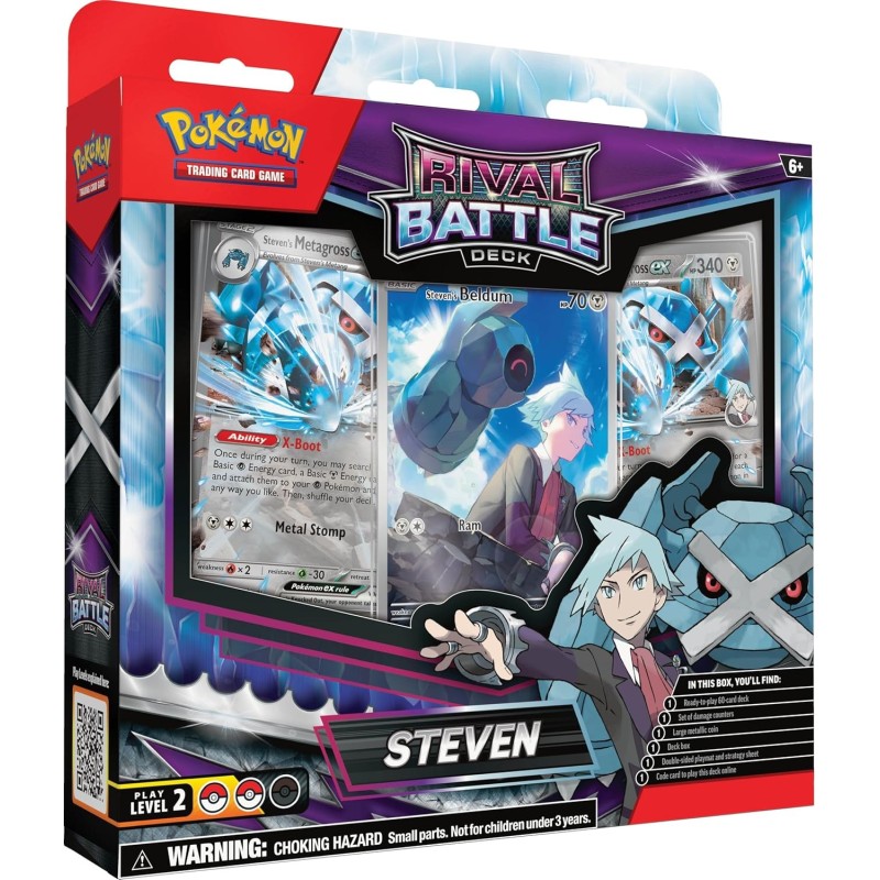 Pokemon Steven Rival Battle Deck