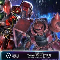 Gundam CG Zeon's Rush Starter Deck [ST03]